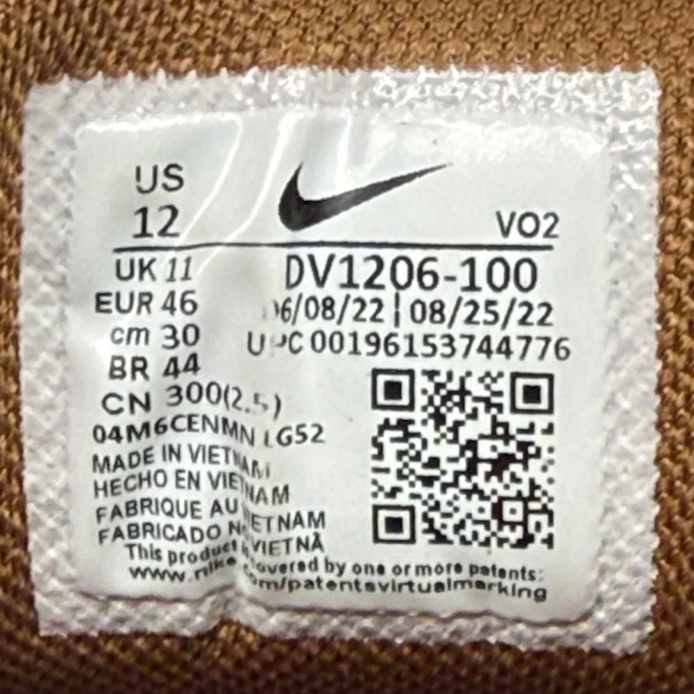 Nike Metcon 8 AMP Nike Moving Co. Men's Size 12 Training Shoes DV1206-100 Gym